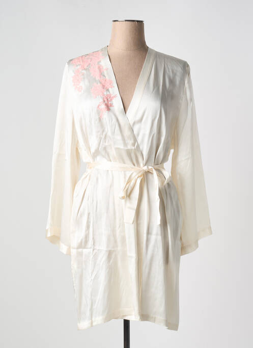 Halat de casă alb MARJOLAINE femeie