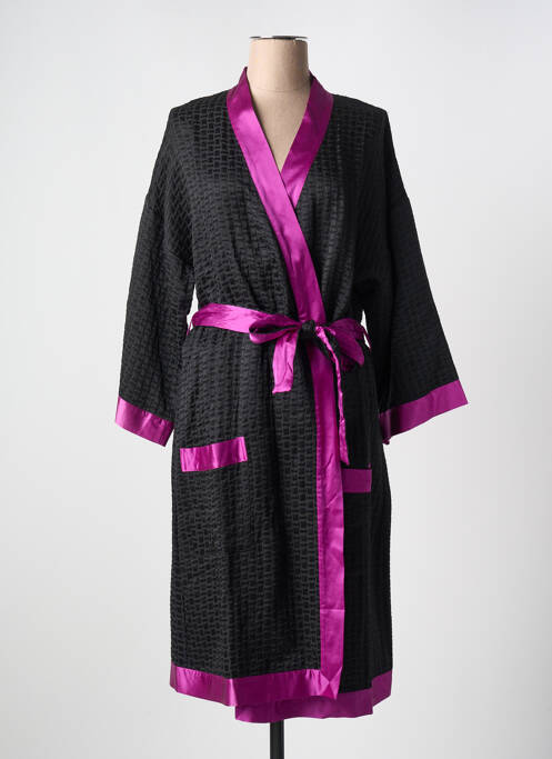 Halat de casă negru MARJOLAINE femeie