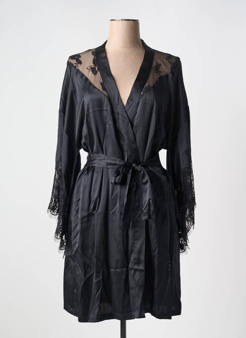 Halat de casă negru MARJOLAINE femeie