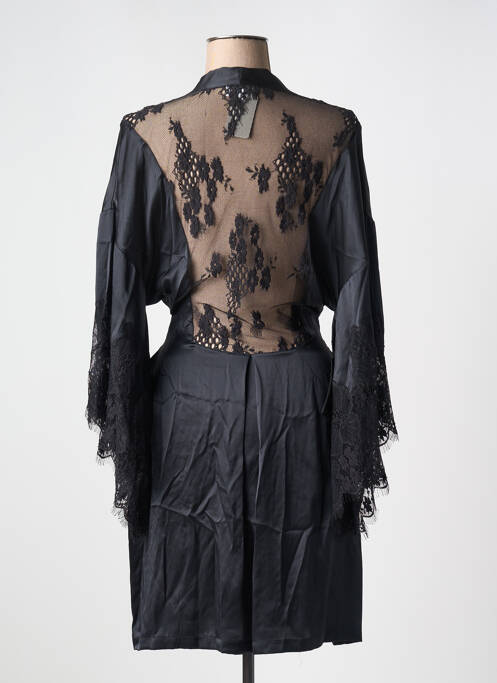 Halat de casă negru MARJOLAINE femeie