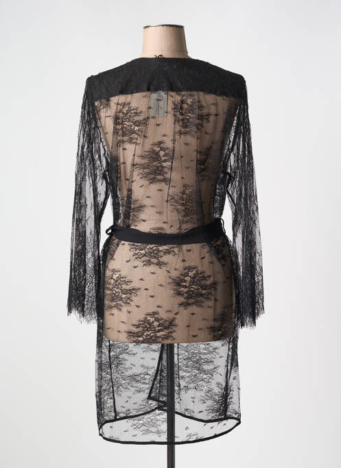 Halat de casă negru MARJOLAINE femeie