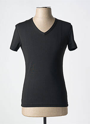 Tricou elasticitate mâneci scurte negru OLAF BENZ bărbat
