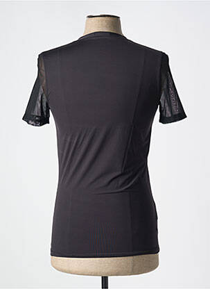 Tricou elasticitate mâneci scurte negru HOM bărbat
