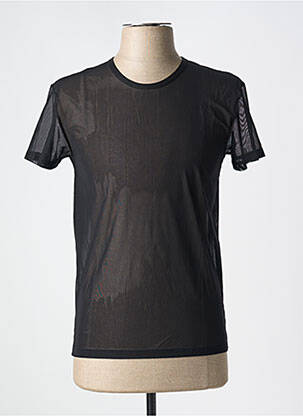Tricou croială cambrată mâneci scurte negru BODY ART bărbat