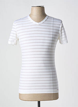 Tricou elasticitate mâneci scurte bej OLAF BENZ bărbat