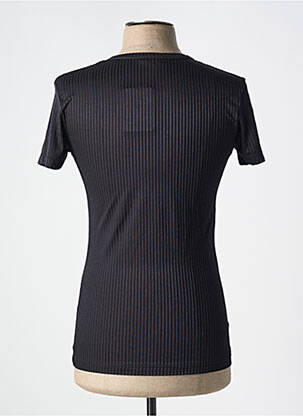 Tricou elasticitate mâneci scurte negru MANSTORE bărbat