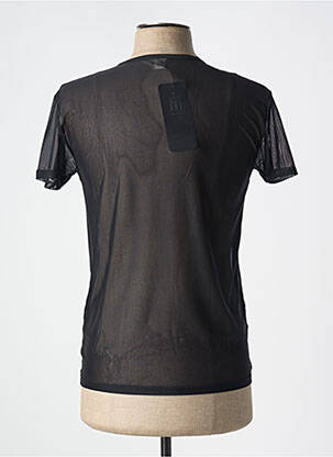 Tricou croială cambrată mâneci scurte negru BODY ART bărbat