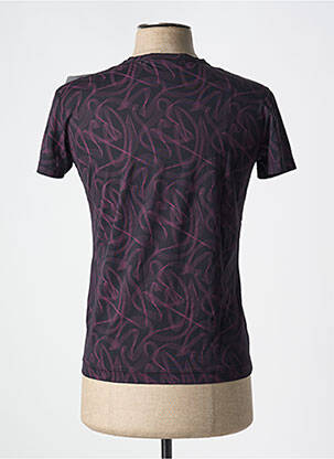Tricou elasticitate mâneci scurte violet MANSTORE bărbat