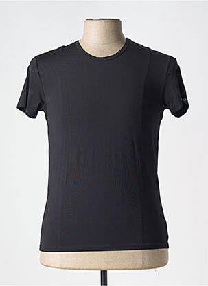 Tricou elasticitate mâneci scurte negru BODY ART bărbat