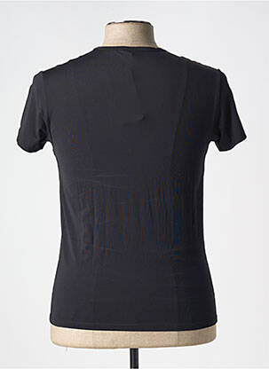 Tricou elasticitate mâneci scurte negru BODY ART bărbat