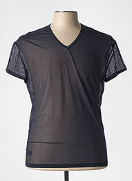 Tricou croială cambrată mâneci scurte albastru HOM bărbat