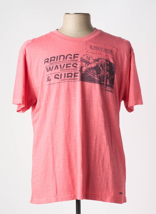 Tricou roz MASSANA bărbat