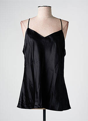 Top/Caraco negru MARJOLAINE femeie