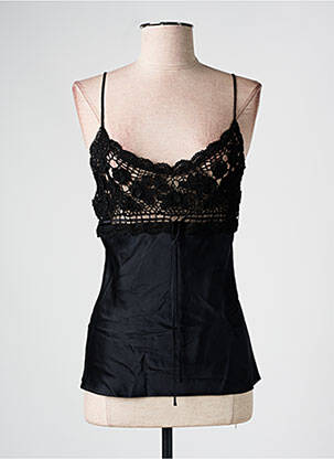 Top/Caraco negru MARJOLAINE femeie