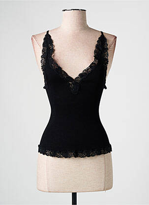 Top/Caraco negru OSCALITO femeie