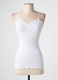 Top/caraco elasticitate alb OSCALITO femme