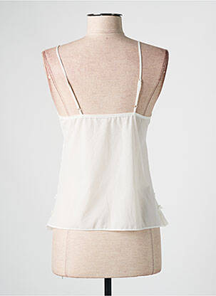 Top/caraco elasticitate alb CHANTAL THOMASS femeie