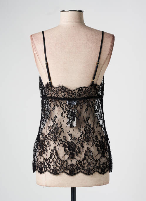 Top/Caraco negru MARJOLAINE femeie