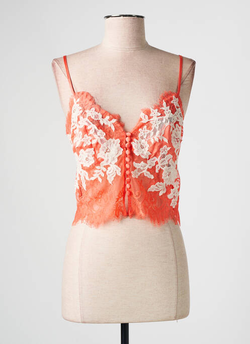 Top/Caraco portocaliu MARJOLAINE femeie