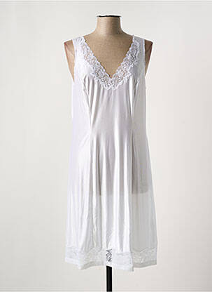 Jupon/Fond de rochie alb MARJOLAINE femeie