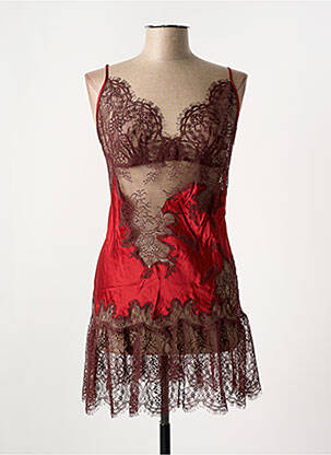 Nuisetă/combinetă roșu MARJOLAINE femeie