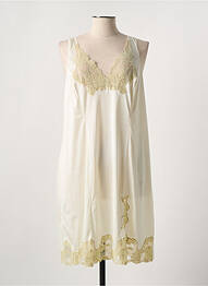 Jupon/fond de rochie broderie bej MARJOLAINE femme