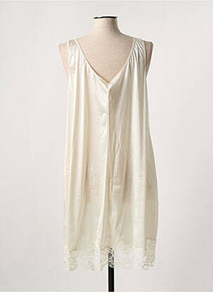 Jupon/fond de rochie broderie bej MARJOLAINE femeie