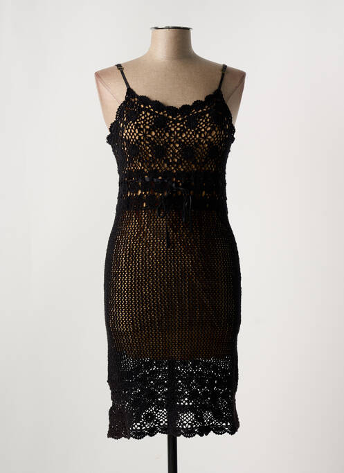 Rochie midi negru MARJOLAINE femeie