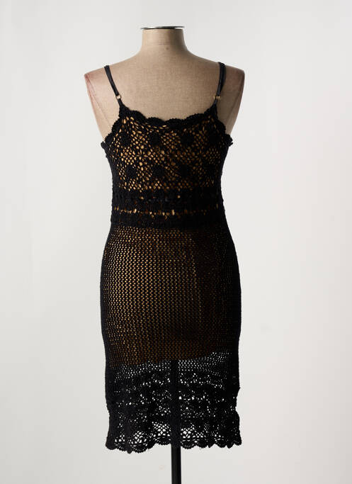 Rochie midi negru MARJOLAINE femeie