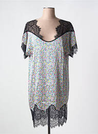 Cămașă de noapte imprimeu floral negru MARJOLAINE femme