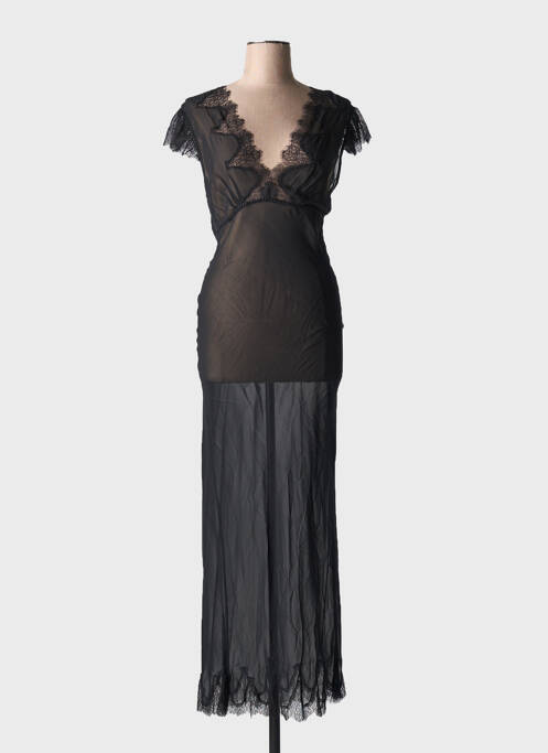 Halat de casă negru MARJOLAINE femeie