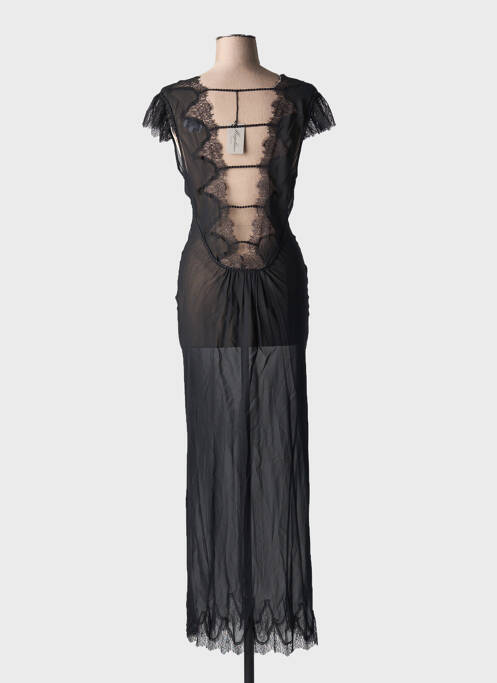 Halat de casă negru MARJOLAINE femeie