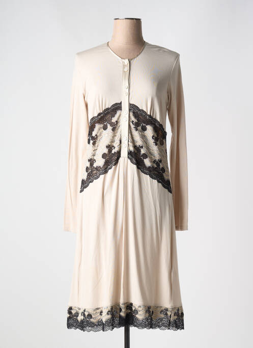 Cămașă de noapte bej TWIN-SET SIMONA BARBIERI femeie