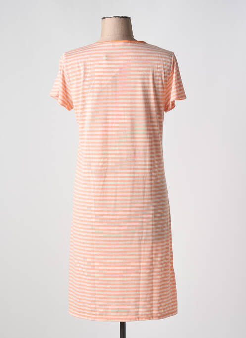 Cămașă de noapte imprimeu dungi portocaliu MASSANA femme