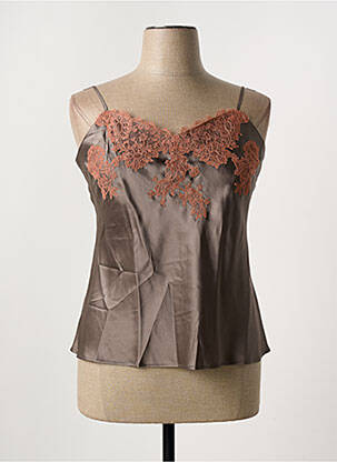 Top/Caraco maro MARJOLAINE femeie