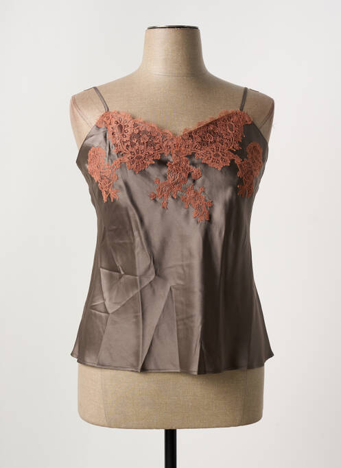 Top/Caraco maro MARJOLAINE femeie