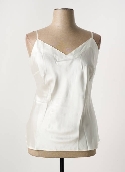 Top/Caraco alb MARJOLAINE femeie