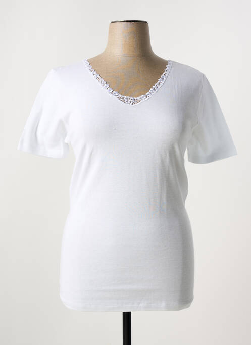 Tricou alb MADIVA femeie