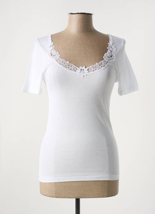 Tricou alb MADIVA femeie