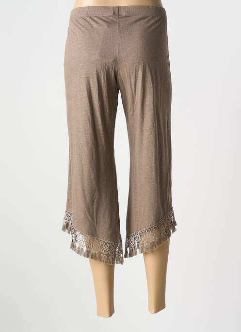 Pantalon trei sferturi bej OSCALITO femeie