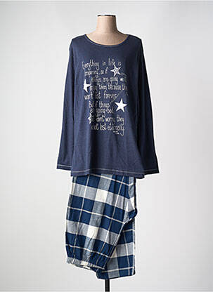 Pijama albastru MASSANA femeie