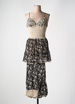 Pijama maro MARJOLAINE femeie