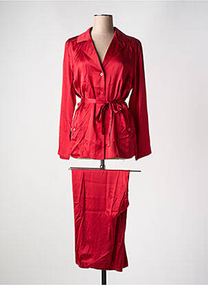 Pijama roșu MARJOLAINE femeie