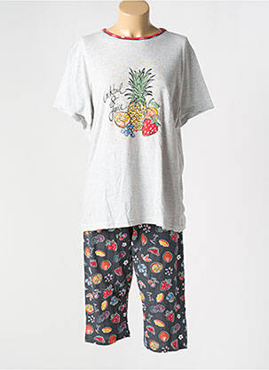 Pijama gri MASSANA femeie