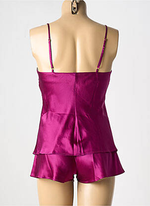 Pijama decolteu în v violet MARJOLAINE femme
