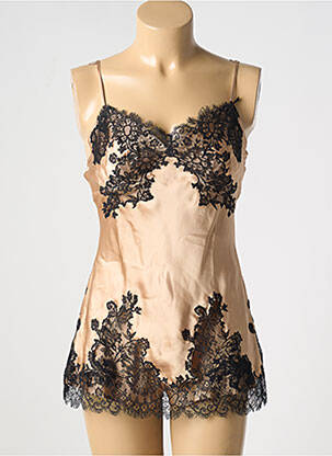 Pijama bej MARJOLAINE femeie