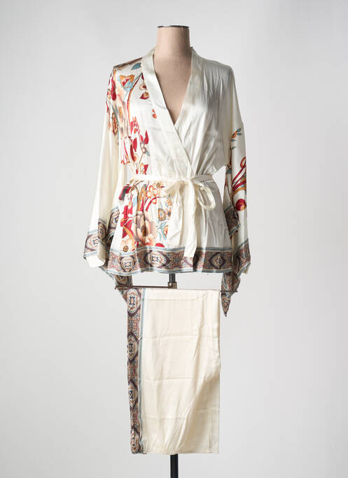 Pijama bej MARJOLAINE femeie