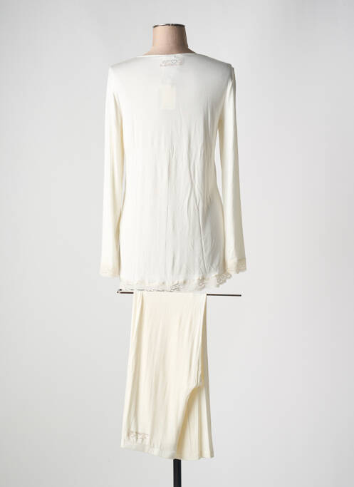 Pijama bej TWIN-SET SIMONA BARBIERI femeie