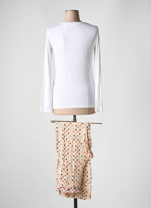 Pijama bej TWIN-SET SIMONA BARBIERI femeie