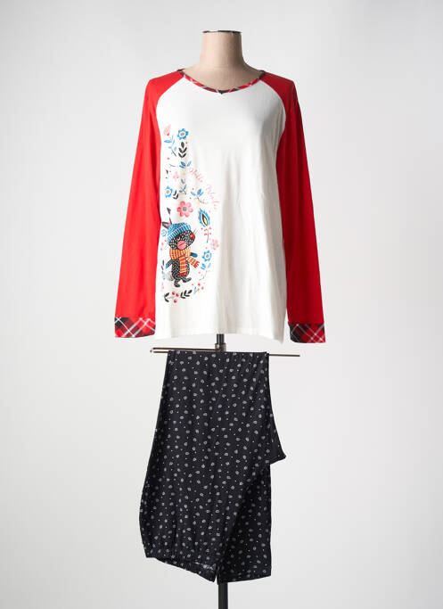 Pijama roșu MASSANA femeie